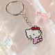 Акриловий брелок Hello Kitty (Хеллоу Кітті) піксельний 3×2 см 013 - зображення 3