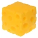 Іграшка-антистрес Squeeze Cheese Сир ароматний сквіш для дітей і дорослих ароматизований м'який шматок сиру 6х6 см - зображення 2