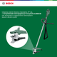Электрокоса Bosch AFS 23-37 1.3 л.с. 5.3 кг диаметр кошения 37 см, нож, леска, ремень (06008A9000) - изображение 2