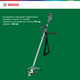 Электрокоса Bosch AFS 23-37 1.3 л.с. 5.3 кг диаметр кошения 37 см, нож, леска, ремень (06008A9000) - изображение 5