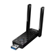 Адаптер WiFi Hoco USB WiFi6 286 Мбит/с Dual Antenna Черный - изображение 1