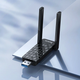 Адаптер WiFi Hoco USB WiFi6 286 Мбит/с Dual Antenna Черный - изображение 8