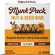 Протеиновый батончик Munk Pack Peanut Butter Dark Chocolateсо вкусом арахисовой пасты и темного шоколада 12 шт по 35 г - изображение 1