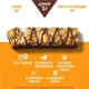 Протеиновый батончик Munk Pack Peanut Butter Dark Chocolateсо вкусом арахисовой пасты и темного шоколада 12 шт по 35 г - изображение 3