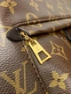 Рюкзак Louis Vuitton Palm Springs коричневий шкіряний Луі Вітон Big size (126) - изображение 5