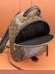 Рюкзак Louis Vuitton Palm Springs коричневий шкіряний Луі Вітон Big size (126) - изображение 9