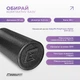 Массажный ролик EasyFit EPP Roller 30 см черный (легкий роллер, твердый валик, цилиндр для МФР и йоги, массажер для спины, ног, рук, шеи) WS-EPPR30-Bk - изображение 3