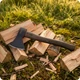 Топор 600 г, карбонизированная ручка, 48-57 HRC STORM INTERTOOL HT-0266 (136318) - изображение 5