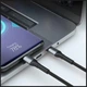 Кабель 3mk Hyper Cable N-Series USB-C to USB-C 3m 20V/5A 100W Black (5903108758208) - изображение 5