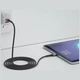 Кабель 3mk Hyper Cable N-Series USB-C to USB-C 3m 20V/5A 100W Black (5903108758208) - изображение 6