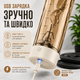 Электрический шейкер для протеина 600 мл с USB зарядкой - Миксер-бутылка для коктейлей и спортивного питания, Коричневый - изображение 4