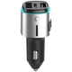 Ładowarka samochodowa z nadajnikiem FM Bluetooth 4smarts Media&Assist 2 Silver (4250774956669) - obraz 3