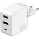 Дорожное зарядное устройство 4smarts Flex Adapter Hub 65W GaN USB-C/USB-A/HDMI White (541711) - изображение 1