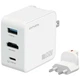Дорожное зарядное устройство 4smarts Flex Adapter Hub 65W GaN USB-C/USB-A/HDMI White (541711) - изображение 2