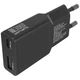 Ładowarka 4smarts FlatPlug Duos 30 W GaN USB-C/USB-A Black (4252011913381) - obraz 1