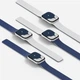 Ремінець Moft Snap Duo для Apple Watch Ultra 3/2/1 49 mm | Series 11/10 46 mm | Series 9/8/7/6/5/4/SE 45 mm | 44 mm Navy/Grey (MD025-1-46-NYBUMCGY) - зображення 4