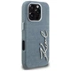 Чехол Karl Lagerfeld FW Jeans Signature Logo для iPhone 16 Pro Max Blue (KLHCP16XPJFMSVB) - изображение 4