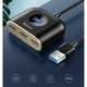 USB-хаб Baseus Square round 4-in-1 USB-C to x4USB-A 1m Black (CAHUB-AY01) - изображение 8
