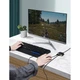 USB-хаб Baseus Square round 4-in-1 USB-C to x4USB-A 1m Black (CAHUB-AY01) - изображение 10