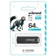 USB флеш накопичувач Wibrand 64GB Mink Black USB 2.0 (WI2.0/MI64P4B) - зображення 2