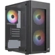 Корпус для ПК AeroCool Hexform-G-BK-v2 Black 600W (ACCX-PV38004.11) - изображение 1