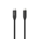 Кабель Choetech PowerSync Digital Display Silicone Cable USB-C to USB-C 240W PD 3.1 5A 2m Black (XCC-1036-BK) - изображение 2