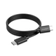 Кабель Choetech PowerSync USB-C to USB-C 2.0 3A 1m Black (CC0002) - изображение 2