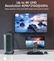 Кабель Choetech VisionLink Cable DisplayPort to HDMI 4K@60Hz 2m Black (XDH01-BK) - изображение 6