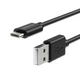 Кабель Choetech PowerSync PVC Cable USB-A to USB-C 3A 1m Black (AC0002-BK) - изображение 3