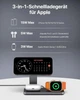 Бездротова зарядна станція QTlier T8 3в1 MagSafe 20 Вт для iPhone Apple Watch AirPods - изображение 4