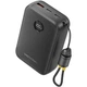 Батарея универсальная Vention 20000mAh 22,5W Fast Charging, with built-in USB-C cable, Black (FKBB0-C) - изображение 1
