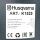 Зернодробарка електрична Husqvarna K1525, потужна 1.5 кВт Дробарка кормів бак 25 л - зображення 4