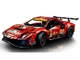 Конструктор машина Техник Ferrari 488 GTE Красный детский конструктор для мальчиков гоночная спортивная машинка Ferrari для сборки для взрослых и детей большой игровой развивающий набор подарок на день рождения 1677 деталей - изображение 8