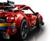 Конструктор машина Техник Ferrari 488 GTE Красный детский конструктор для мальчиков гоночная спортивная машинка Ferrari для сборки для взрослых и детей большой игровой развивающий набор подарок на день рождения 1677 деталей - изображение 9