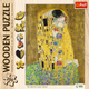 Puzzle drewniane Trefl Pocałunek Gustav Klimt 200 elementów (5900511202472) - obraz 4