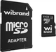 Карта пам'яті Wibrand 64Gb microSDXC (UHS-1 U1) class 10 (adapter SD) - зображення 1