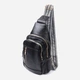 Сумка слинг через плечо женская Vintage leather-22748 Черная - изображение 1
