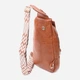 Сумка слинг через плечо женская Vintage leather-22751 Рыжяя - изображение 3
