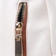 Сумка слинг через плечо женская Vintage leather-22768 Белая - изображение 11