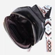 Сумка слинг через плечо женская Vintage leather-22770 Черная - изображение 8