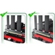 Удлинительный кабель для видеокарты KELEPU PCIe5.0 X16, вертикальный адаптер 90 градусов, 15 см, для энтузиастов, полная скорость, без затухания, поддержка 5090, черный. - изображение 1