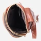 Сумка слинг через плечо женская Vintage leather-22783 Коричневая - изображение 8