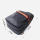 Сумка слинг через плечо женская средняя Vintage leather-22787 Черная - изображение 5