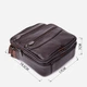 Сумка планшет через плечо мужская из натуральная кожи Vintage leather-22865 Коричневая - изображение 4