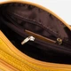 Сумка кросс боди через плечо женская из натуральная кожи Vintage leather-22969 Желтая - изображение 9