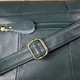 Сумка кросс-боди через плечо женская из натуральной кожи маленькая Vintage leather-22970 Зеленая - изображение 14