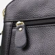 Сумка кросс боди через плечо женская из натуральная кожи Vintage leather-22978 Черная - изображение 5