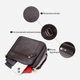 Сумка кросс боди через плечо женская из натуральная кожи Vintage leather-22979 Темно-коричневая - изображение 6