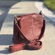 Сумка кросс боди через плечо женская из натуральная кожи Vintage leather-22981 Красная - изображение 14