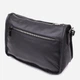Сумка кросс боди через плечо женская из натуральная кожи Vintage leather-23001 Черная - изображение 2